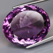 Halo flashing 23.16ct real unheated Bolivian Amethyst