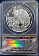 ANACS PR69 Overstruck Silver Eagle Design.