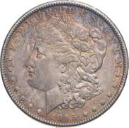 1895-O Morgan Silver Dollar