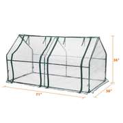 71X36X36in PVC Garden Greenhouse Cover Waterproof