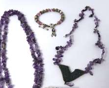 Group Lot of Gemstone Jewelry
