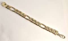 Exceptionally Heavy Man's Sterling Bracelet