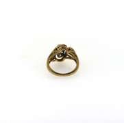 Traditional Three Stone 14k Gold Diamond Ring