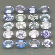 Heated only top blue 4.32ct Sapphire set
