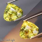 Dazzling 2.01ct rainbow spark untreated Sphene