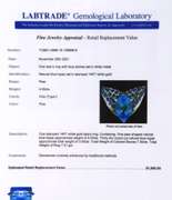 Charming White Gold Blue Topaz Cokctail Ring