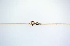 Italian Sterling Silver Long Box Chain