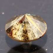 Eye catching 0.34ct smooth cut Chocolate Diamond solitaire