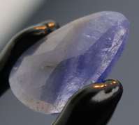 Flat Rose Cut! 5.9ct violet blue Tanzanite