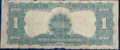 Series 1899 Black Eagle Silver Certificate, Circulated. 236