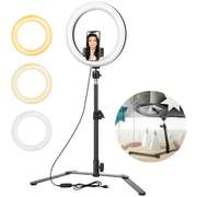 10 inch Ring Light with Phone Clip