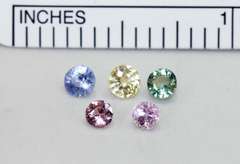 Sri Lankan Natural Pastel Sapphires
