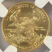 Flawless NGC MS70 EARLY RELEASES 2009 $5 American Gold Eagle