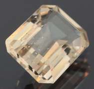 Striking 5.30ct high fire champagne Beryl