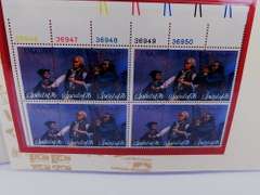 4 U.S. Stamp Blocks, Uncirculated