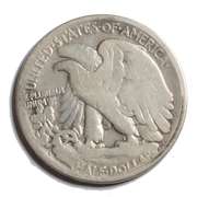 1921 S Semi Key Walking Liberty Half