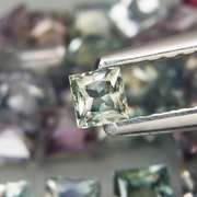 Dazzling 4.84ct set of UNHEATED Songian Sapphires