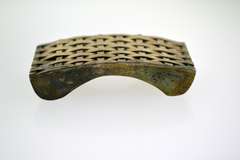 Vintage Mexican Taxco Sterling Silver Belt Buckle