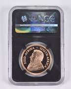 PF70 UCAM 2017 South Africa 1 Krugerrand Gold Coin FR 50th Anniv NGC