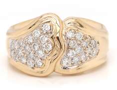 Wonderful 18kt Diamond Ring