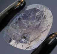 Flat Rose Cut! 8.54ct violet blue Tanzanite