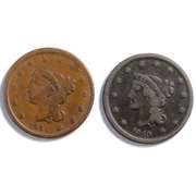 1840 & 1841 Large Cents