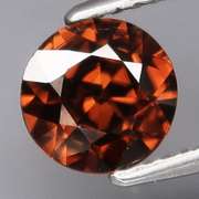 Top luster 1.66ct natural Imperial Zircon solitaire