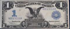 Series 1899 Black Eagle Silver Certificate Mule. Circulated FR 236m