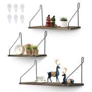 3Pcs/set Wall Mounted Shelves Floating Storage Rack