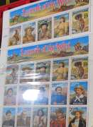 Stamps: Legends of the West Mint Book w/ Commem stamps, $11.60   NOTE:  Included is a Bonus packet of Post Cards