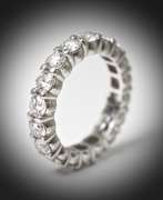 Exceptional Platinum and Diamond Eternity Band