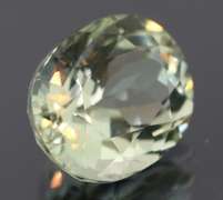 Brilliant 7.89ct platinum green Amethyst