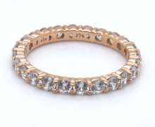 Sterling Silver Cubic Zirconia Band