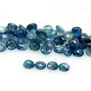 Glistening 7.43ct multiple blue Sapphire set