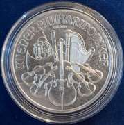2019 Austria Philharmonic 1.5 Euro 1 Ounce .999 Silver