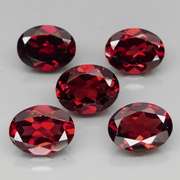 Stunning 10.36ct 5 piece untreated Garnet set