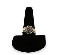 Contemporary Quintuple Channel Set 14k Gold Diamond Ring