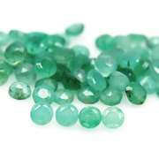 Rich emerald green 7.44ct 70pc emerald set