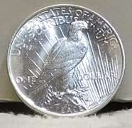 1922 Peace Dollar Uncirculated