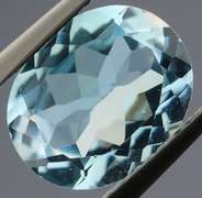 Impressive 3.68ct 11x9mm top Swiss blue Topaz