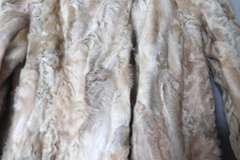 Ines Et Marechal Beige Persian Lamb 7/8 Coat