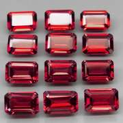 Ravishing wine red 8.49ct untreated Garnet set