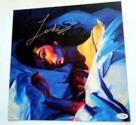 Lorde Autographed Signed LP Record Album Flat Poster ACOA
