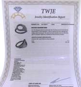 Sparkling 18kt Movado Pave Diamond Fancy Ring