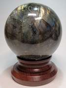 Captivating 4,900ct Labradorite sphere
