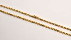 Useful 18k Rope Necklace