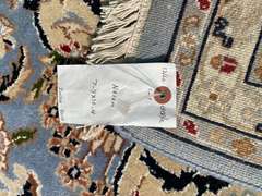 FINE SILK & WOOL KASHAN RUG 8x10.4