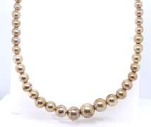 Vintage Sterling Silver Ball Necklace