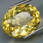 Brilliant 23.14ct natural lemon yellow Citrine