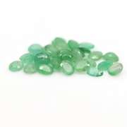 Oval cut 8.97ct Zambian Emerald set
